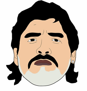 Das Maradona Trikot schlägt seine Mitstreiter um Längen