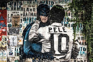Pelé ist einer der besten Fußballer aller Zeiten
