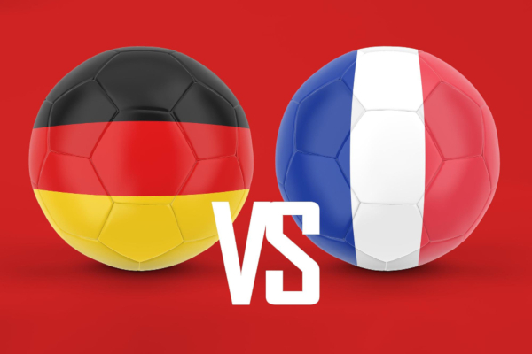 Deutschland vs Frankreich Fußball
