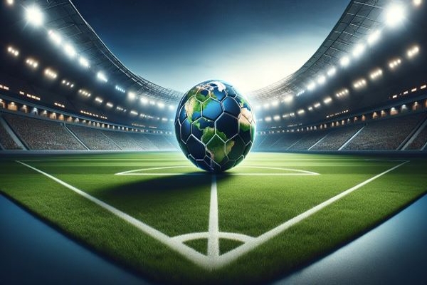 Internationale Fußball Welt